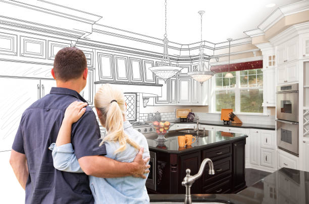 Professional Kitchen Island Installation technician working in Riverdale, NJ